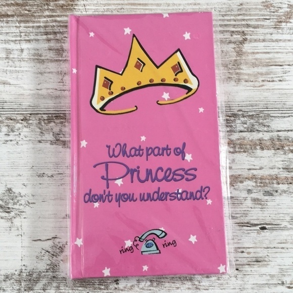 Childrens Phone Book “What part of princess don’t you understand?” - Picture 1 of 4